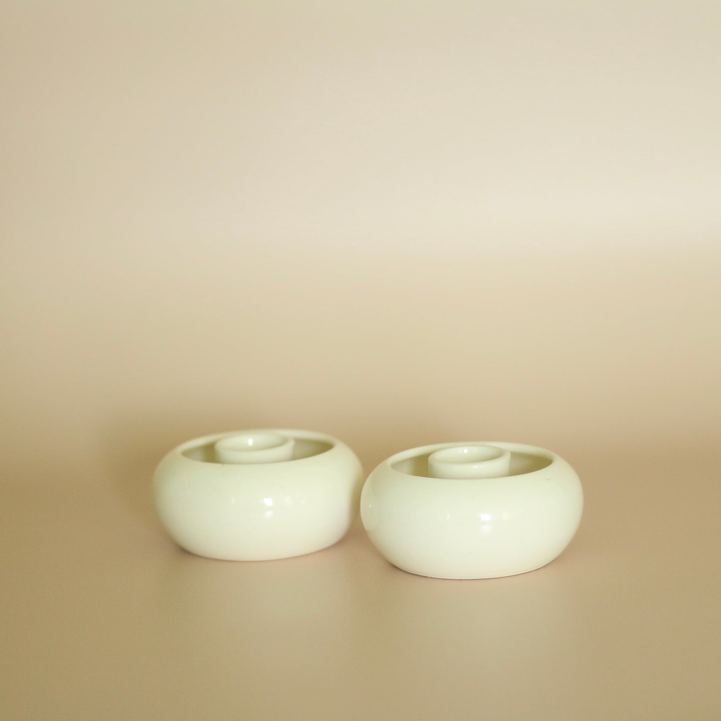 Vintage Ceramic Taper Candle Holders